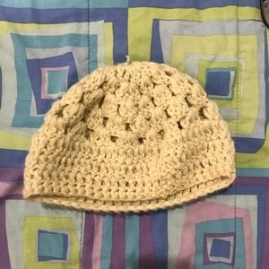 cable knit beanie